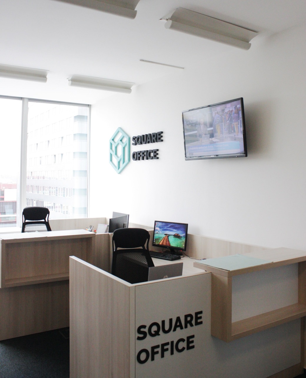 Kanceláře The square pro firmu MMC v Praze